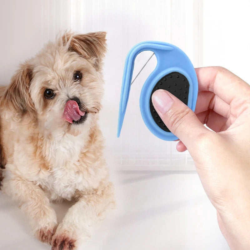 1PC New Dog Comb Pet Hair Removal Brush Pet Dog Knot Comb Unknot Knife Pet Accessories