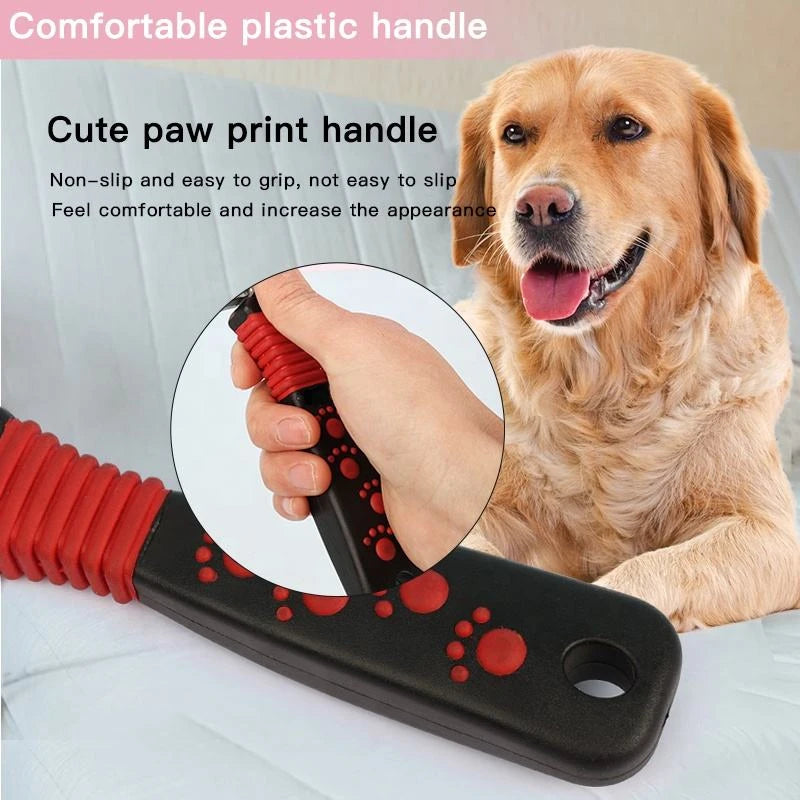 Pet Knot Comb Stainless Steel Needle Comb Cat and Dog Hair Removal Comb Pet Cleaning Beauty Massage Comb