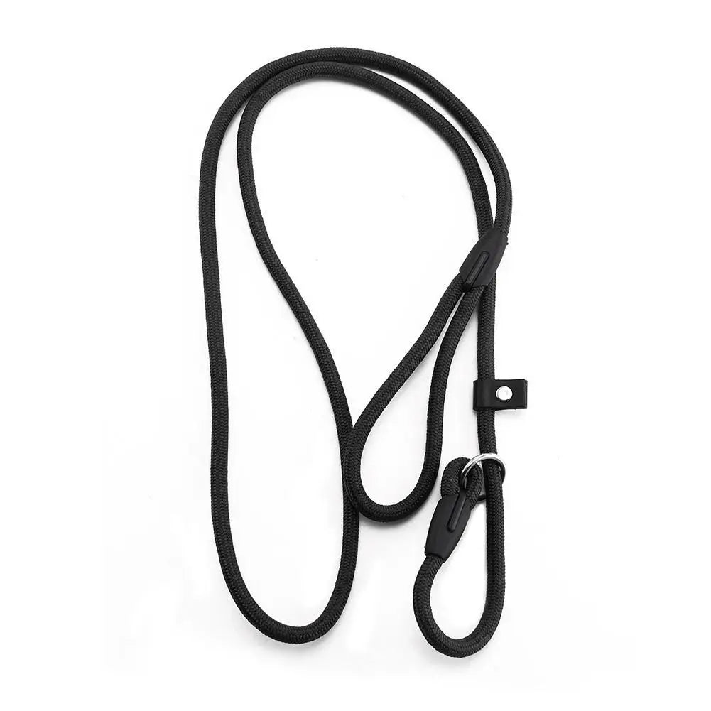 Nylon Pet Leash Dog Slip Rope Leash 130cm Dog Training Leash Strong Slip  Adjustable Pet Slipknot Nylon Leash for Dogs Cats